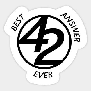 42 Sticker